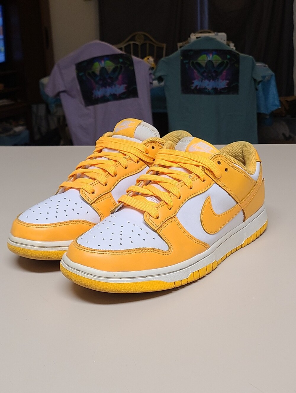 Nike Dunk Low Laser Orange casual low top sneakers size 9